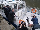 obrázek ke článku: Spuštění nové policejní hlídkové lodi v Hřensku