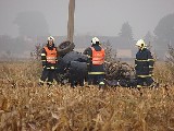 obrázek ke článku: Vážná dopravní nehoda osobního vozidla u Zahnašovic