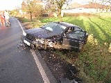 obrázek ke článku: Následky autonehody v obci Ředice na Pardubicku