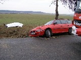 obrázek ke článku: Matiz smetl muže označujícího jinou dopravní nehodu